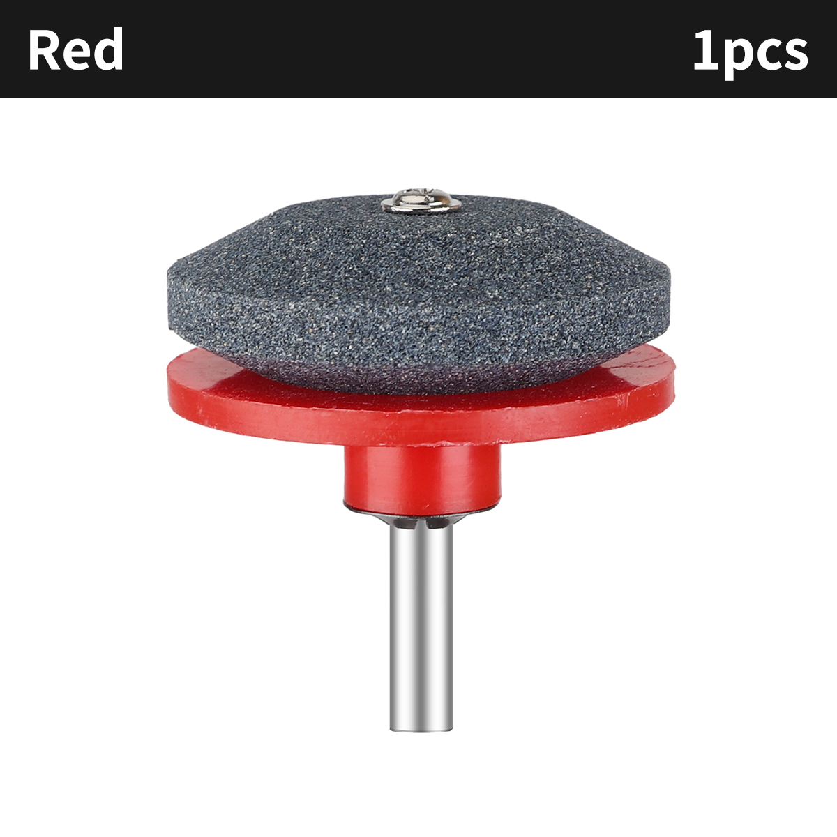 Lawn Mower Sharpener Lawnmower Blade Sharpener Universal Grinding Rotary Drill Garden Lawn Mower Parts Manual Drill Hand Tools: Red