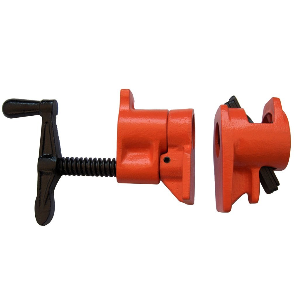 1/2 inch Heavy Duty Pipe Clamp Woodworking Wood Gluing Pipe Clamp Pipe Clamp Fixture Carpenter Woodworking Tools