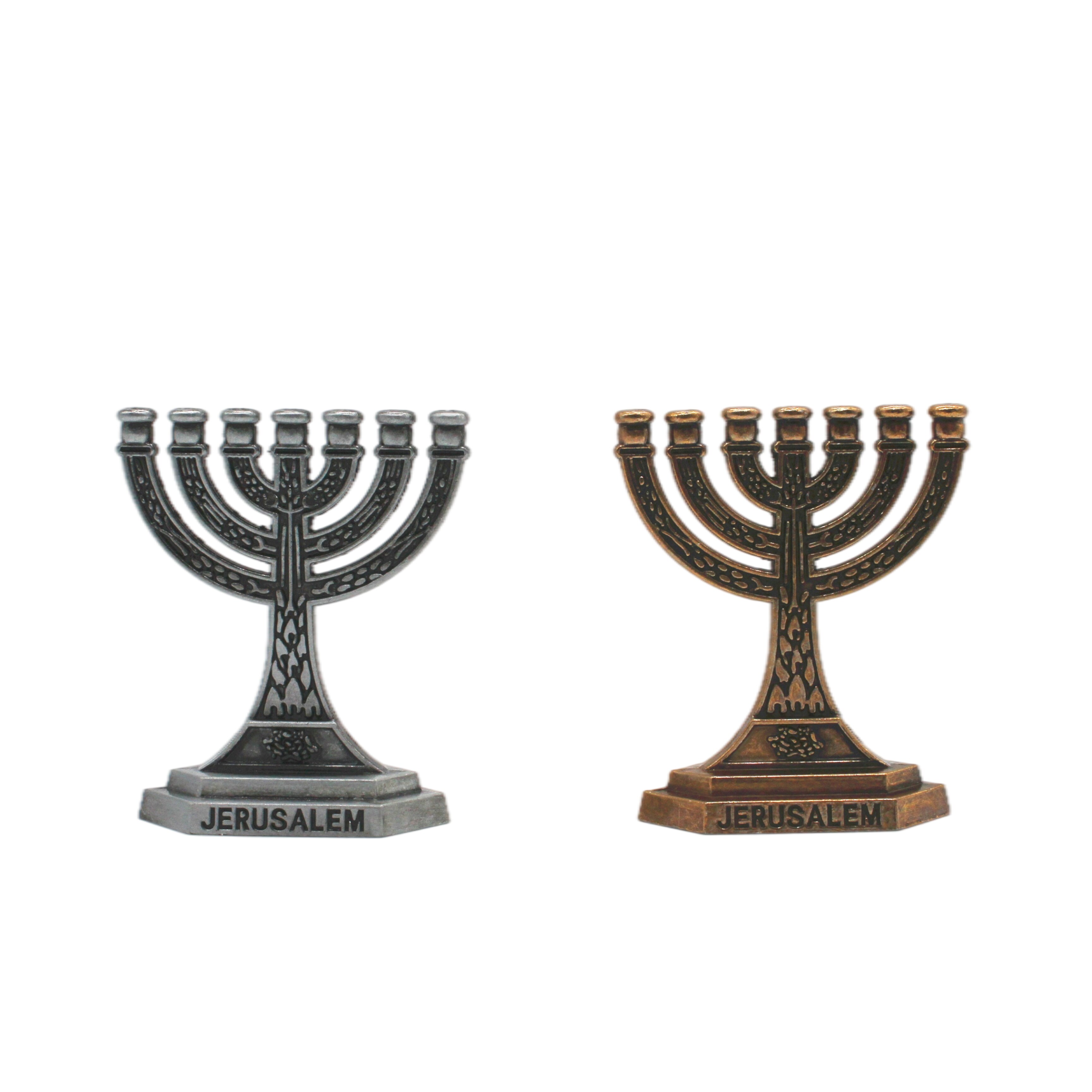 Mini Menorah Woondecoratie Judaica Israël Decor Jeruzalem Kandelaars Mezuzah