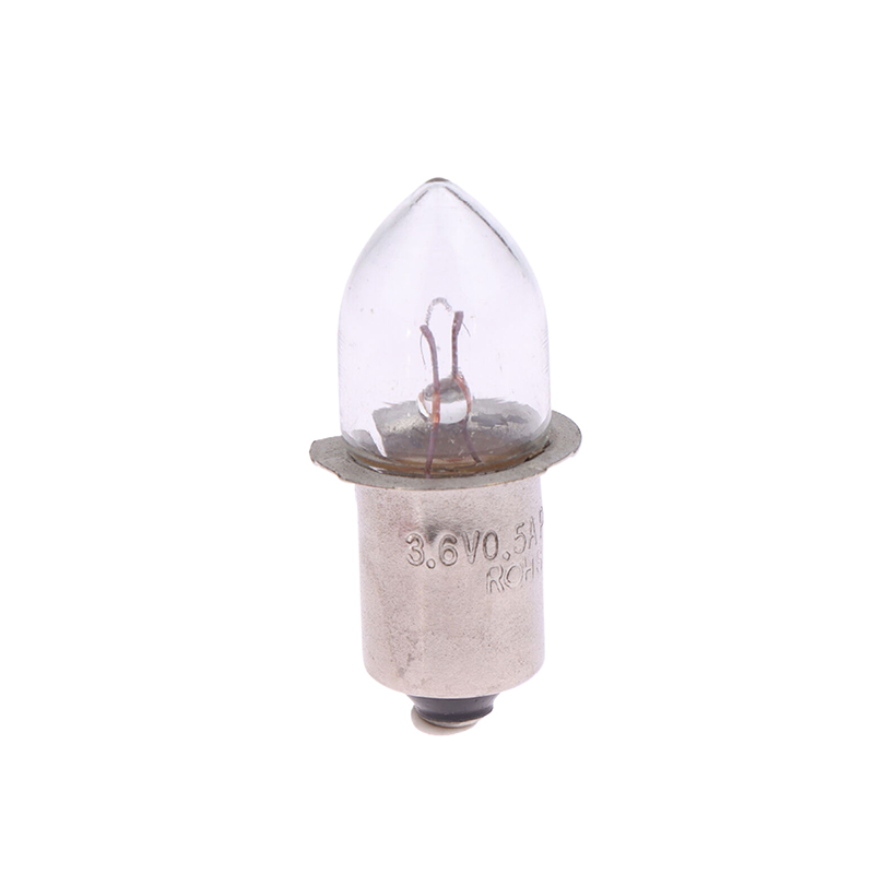 Bombilla de Base práctica p13.5S, linterna de estilo antiguo de 2,4 V, 3,6 V, 4,8 V, 6V, 7,2 V, 0.4A, 0.5A, 0.75A, Bombilla de Lámpara de trabajo: changeable