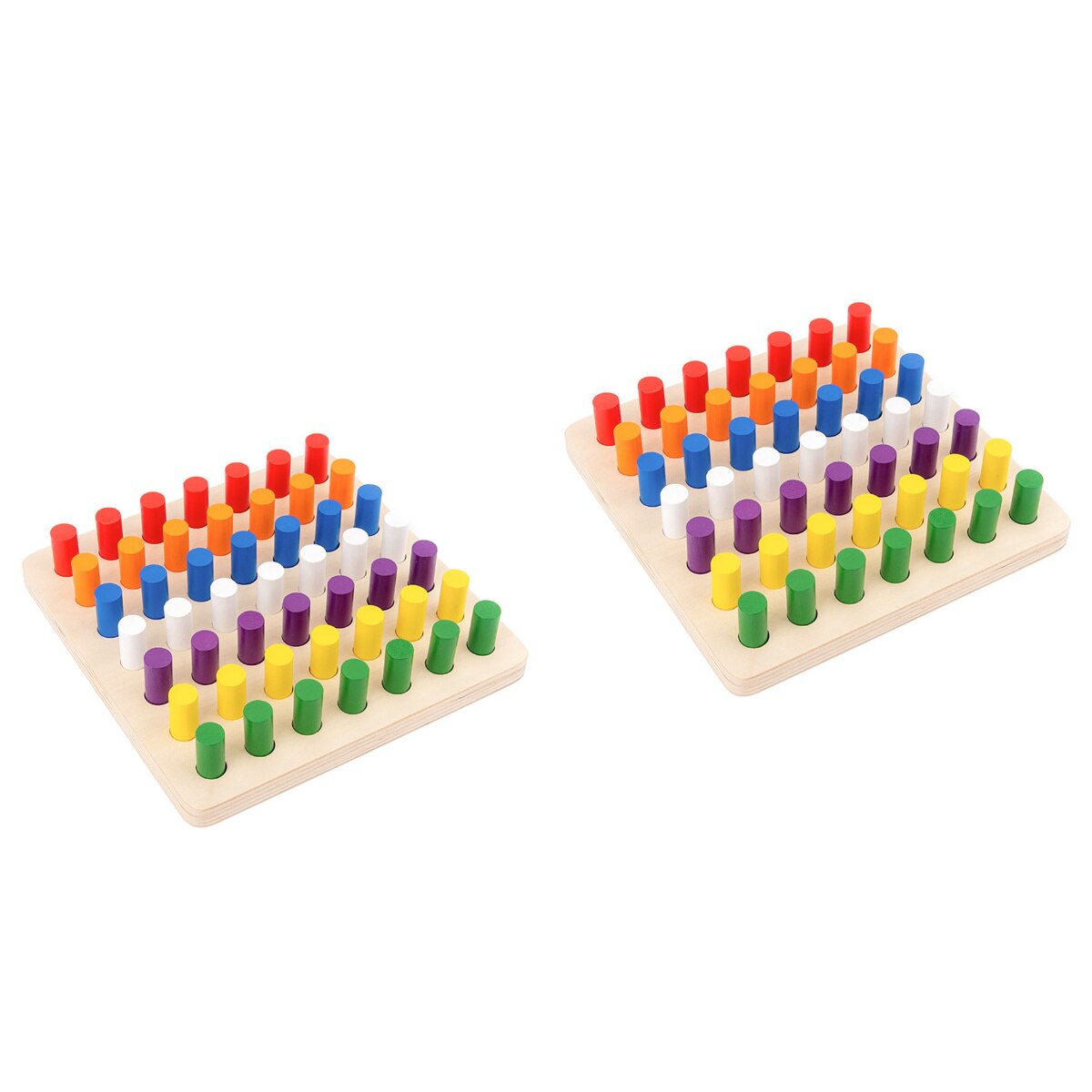 2 Sets Sensory Training Sticks Equipment Color Recognition Ability Developing