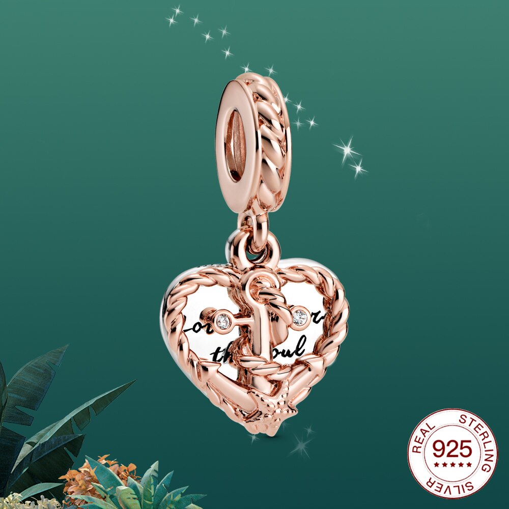 925 sterling silver Marine dolphin whale shell charm Fit Original silver Bracelet Jewelry For Women Summer: PAS175