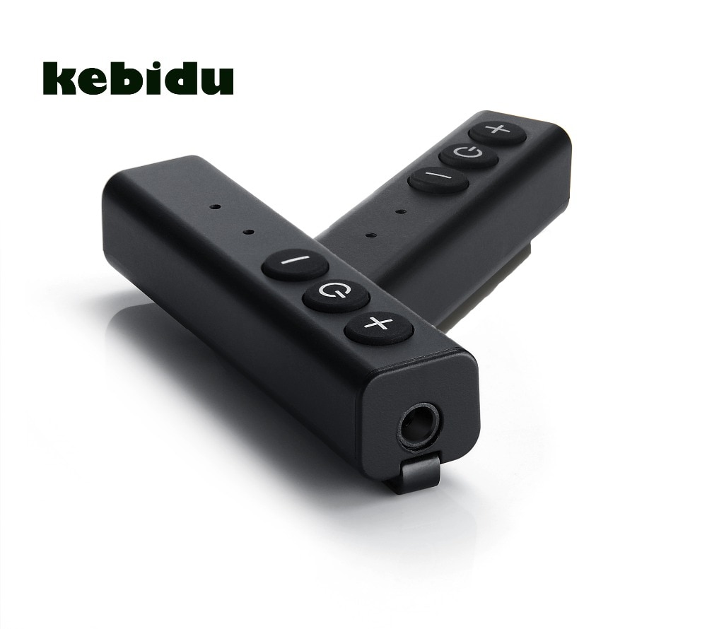 Kebidu Mini 5 V/1A Pen Clip Bluetooth Ontvanger 3.5mm Aux Input Micro USB multifunctionele knop met MICROFOON voor Smart Phone Apparaat