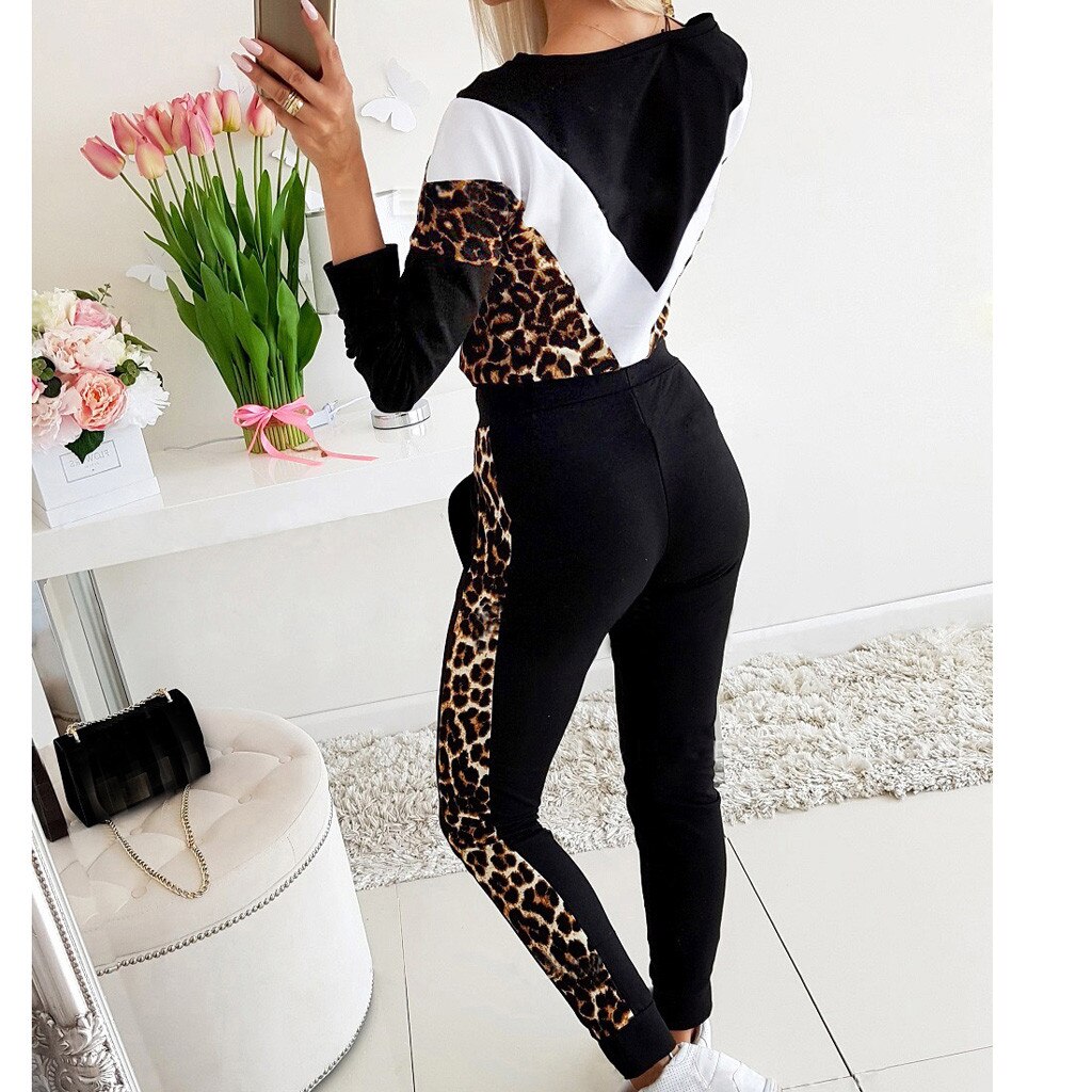 2 Stuks Set Vrouwen Sport Trainingspak Hoodies Sweatshirt Broek Set Jogger Sport Wear Dames Casual Zweet Herfst Streetwear Pak