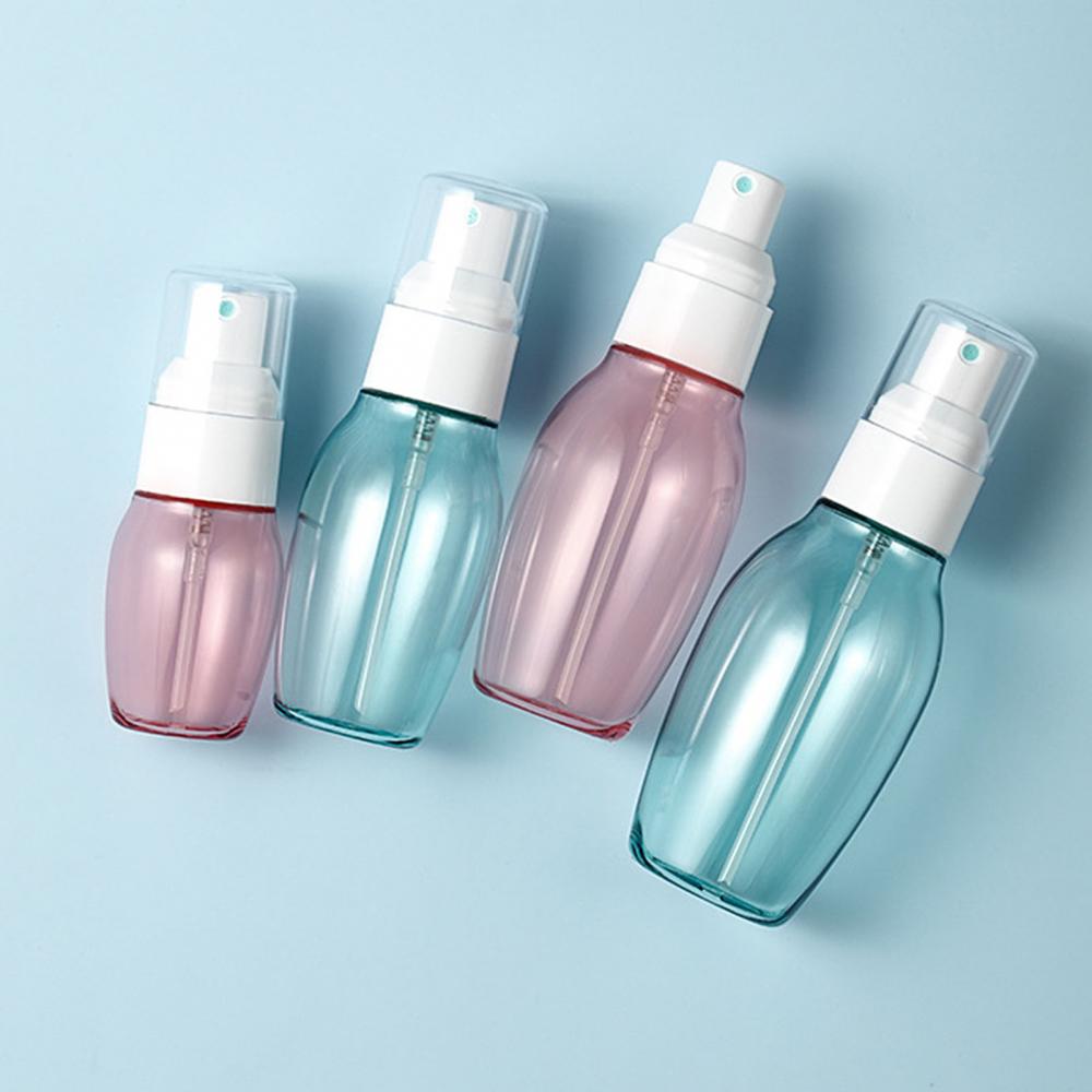 80% Sales! 30/60/80/100Ml Draagbare Reizen Plastic Lege Spray Fles Verstuiver Dispenser: 80ML Random Color