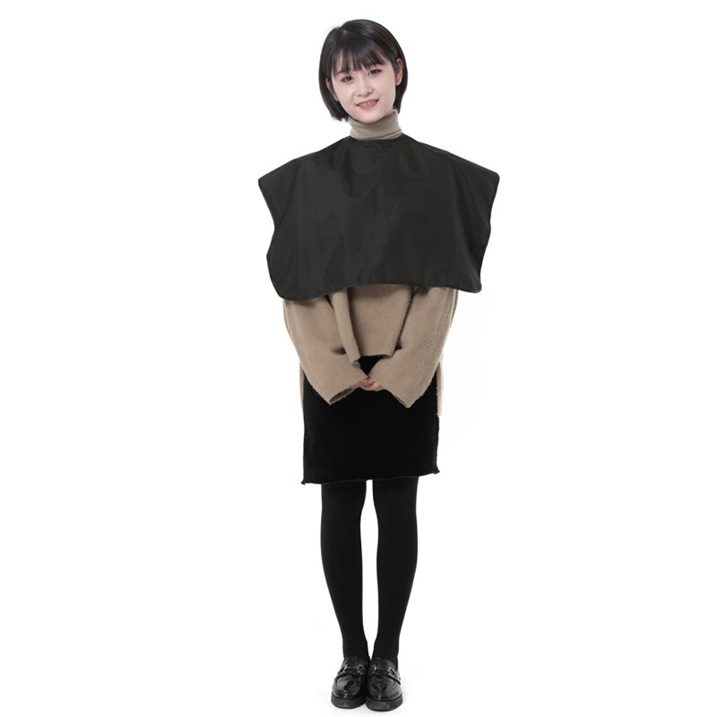Salon Hair Cutting Cape Waterproof Hairdresser Cut Hair Black Hairdressing Cape Gown Cloth Hair Styling Tools