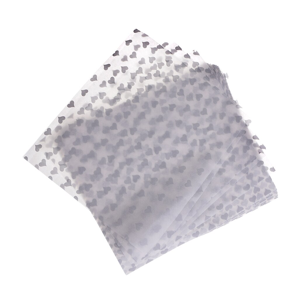 50 godispapper omslag godisförpackning vaxark förpackningspapper 22 x 25cm