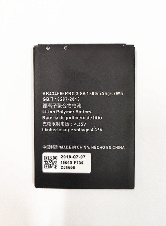 3.8V 1500Mah HB434666RBC Telefoon Batterij Voor Huawei E5573 E5573S E5573s-32 E5573s-320 E5573s-606 E5573s-806 Router Batterij