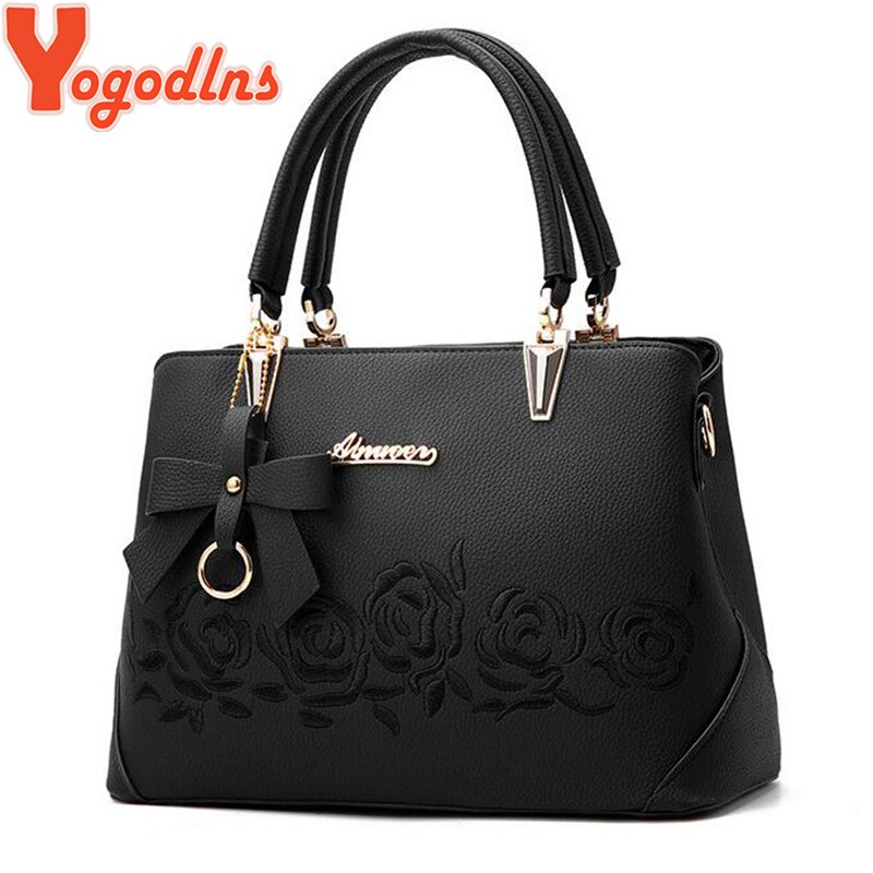 Yogodlns Women Bag Vintage Handbag Casual Tote Women Messenger Bags Shoulder Top-Handle Purse Wallet Leather