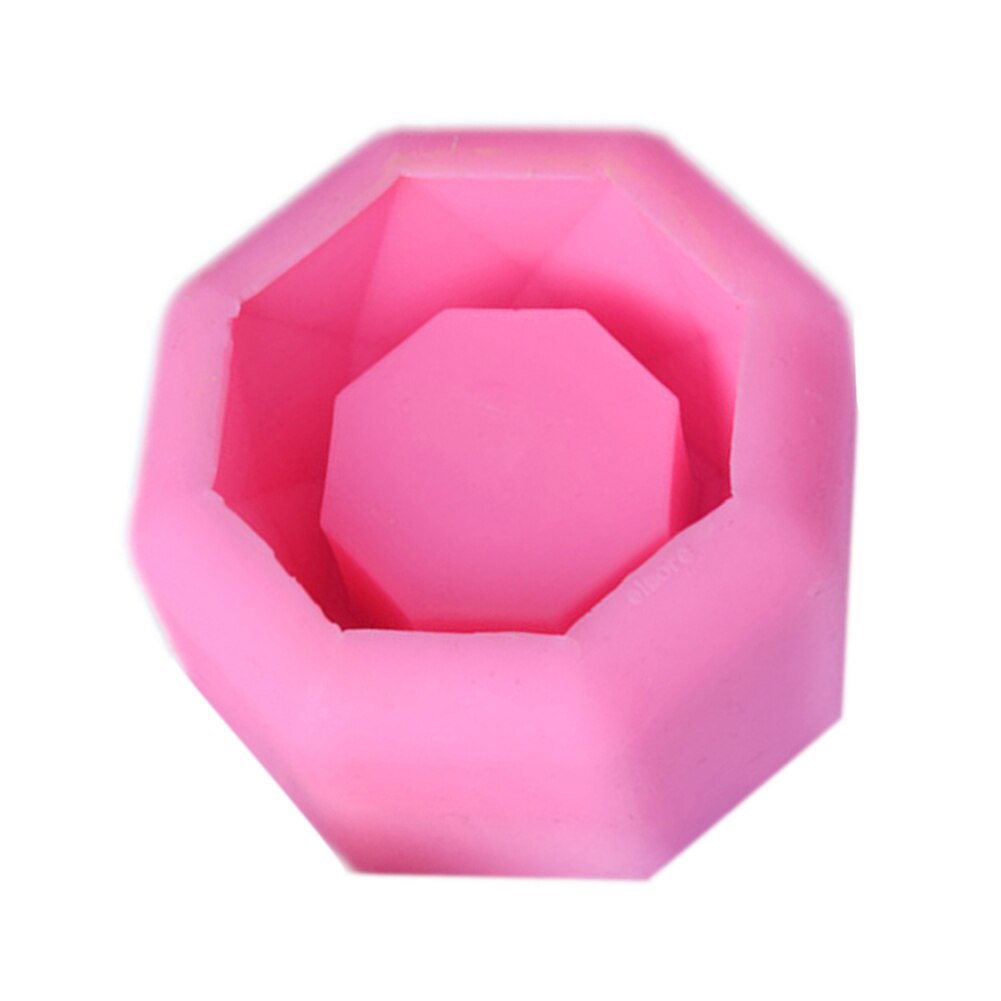 Silicone Molds for Cement Flower Pot Mold Reusable DIY Easy Demould Making Plants Pot Molds for Household Garden Grass Supply: F