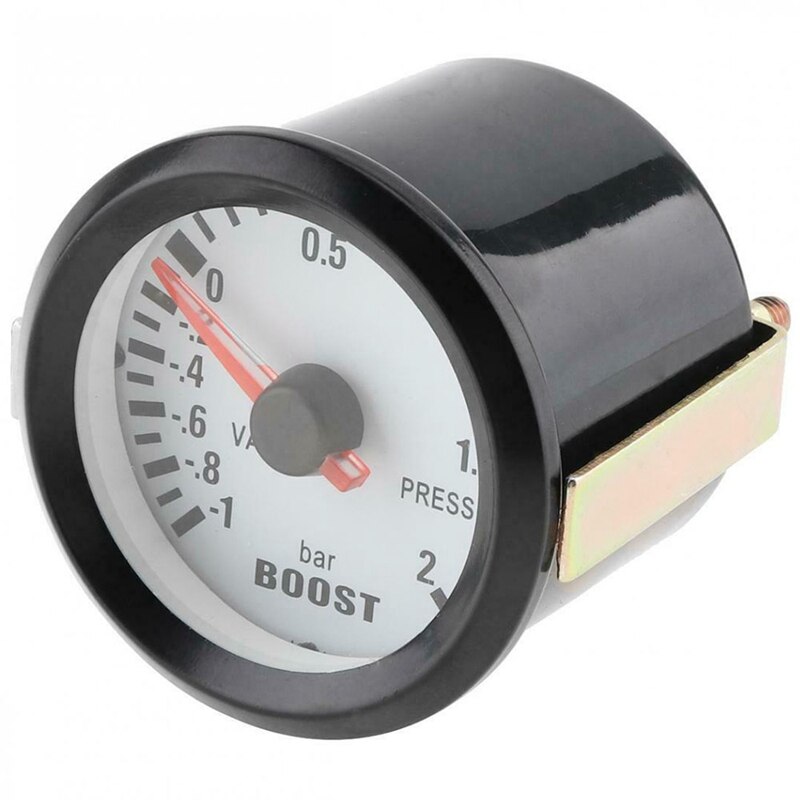 1-2 Bar 12V Auto Vrachtwagen Boot Blauwe Led Turbo Boost Gauge Meter 2Inch 52Mm