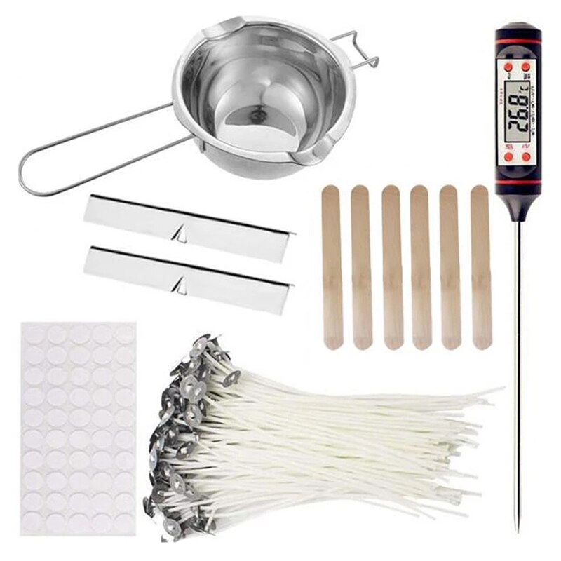 DIY Candle Making Tool Kits Candles Crafting Tools Candle Wick Candle Making Tool For Beginner Candle Making: Default Title