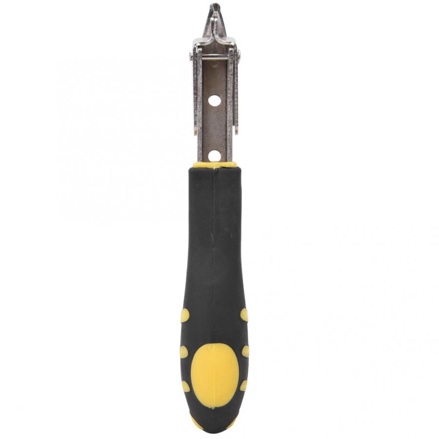 Extractor de clavos tipo empuje Extractor de grapas con mango de goma Herramienta de extracción de grapas