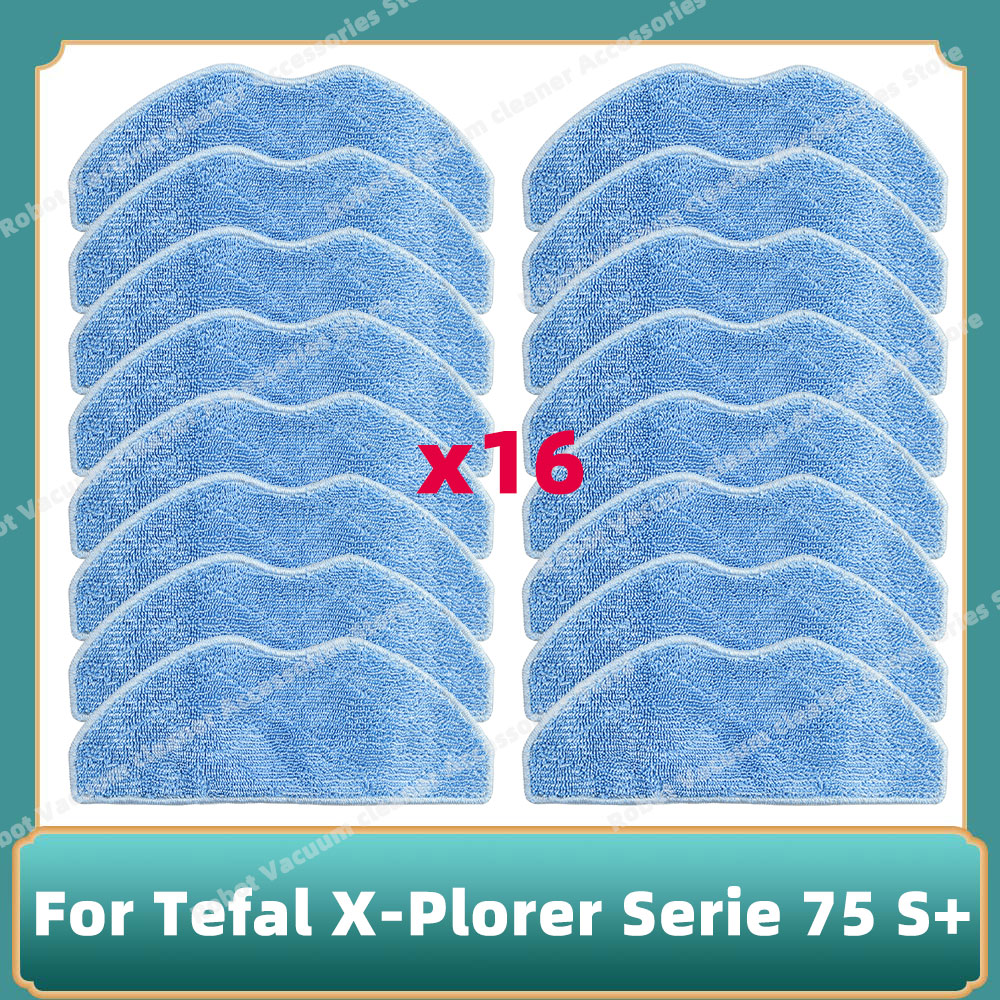 Compatibel Voor Tefal Rowenta X-plorer Serie 75S RR8577WH/75S + RG8597W Roller Belangrijkste Zijborstel Hepa Filter Mop doek Onderdelen: MULTI