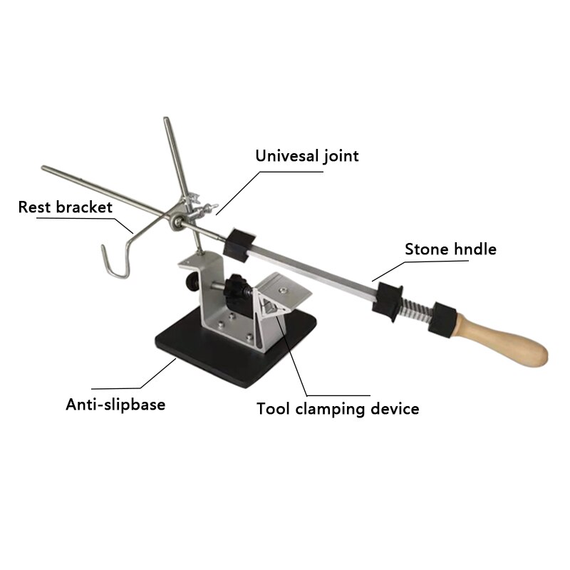 Knife Sharpener With Whetstone Sharpener For Knife Sharpening Stones Diamond Bars Grinding Stone Kitchen sharpener Tools