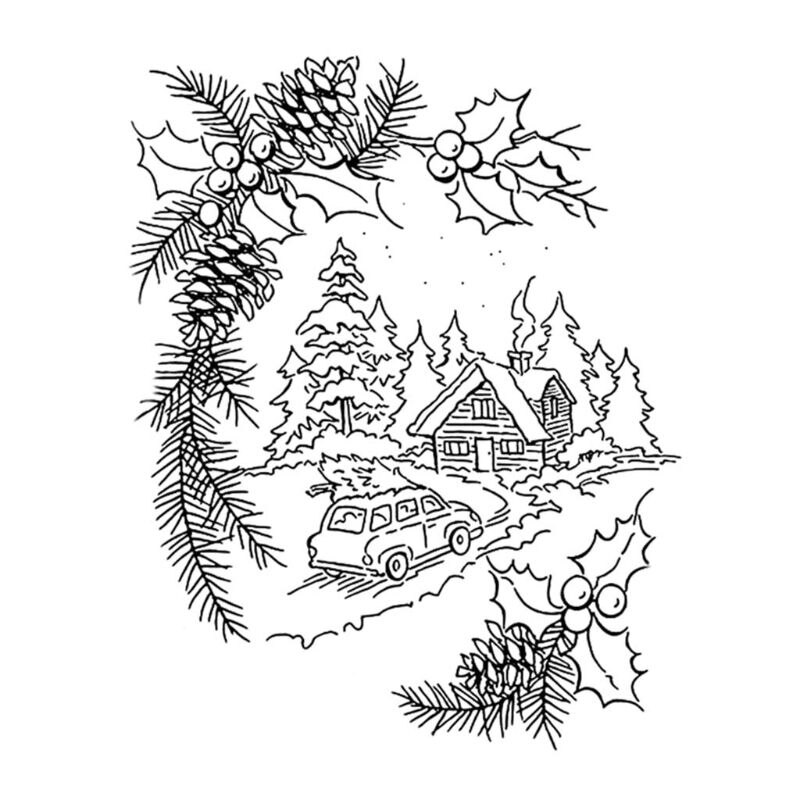 Christmas Animals Silicone Clear Seal Stamp DIY Scrapbooking Embossing Photo Album Decorative Paper Card Craft: 5