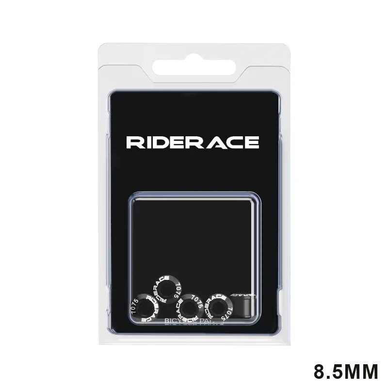 RIDERACE 5 Stück Doppel-/Einzel-Fahrrad-Kettenblattschrauben, CNC-Aluminiumlegierung 7075 M8 6,5 mm 8,5 mm Rennrad-MTB-Fahrrad-Kurbelgarnitur-Schrauben und Muttern-einstellen: Rosa