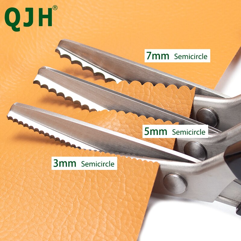 Triangular And Round Tooth/Household Clothing Scissors, Sewing Fabric/Leather Craft/Paper Decoration/Garment Making