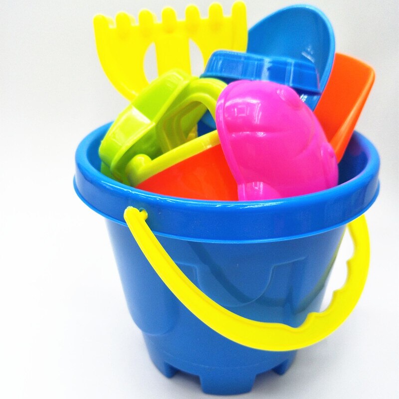 seau de plage jouets pour enfants 8 pièces plage jouets ensemble sablier pelle râteau ont bonne jouets de plein air pour enfants