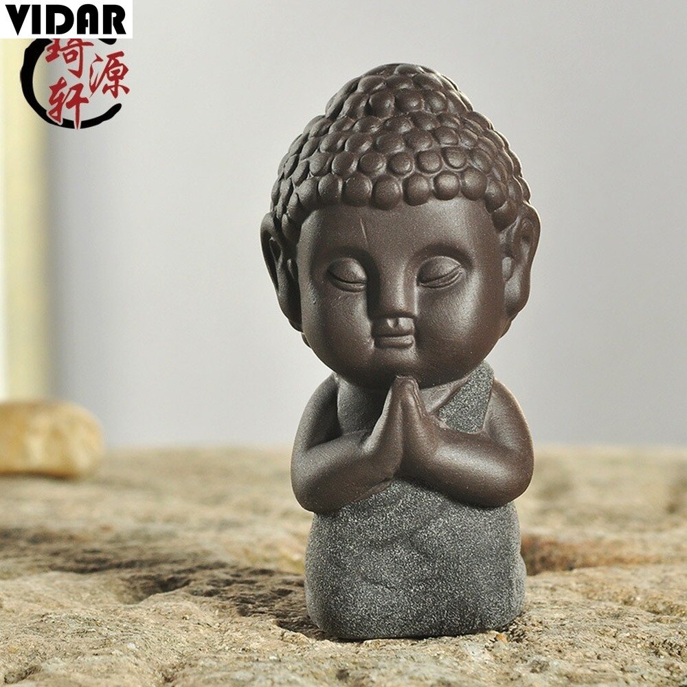 Vidar Zisha Thee Huisdieren Tathagata Boeddhabeeld Zitten En Thee Huisdieren Little Buddha Little Tathagata Zisha Thee Huisdieren