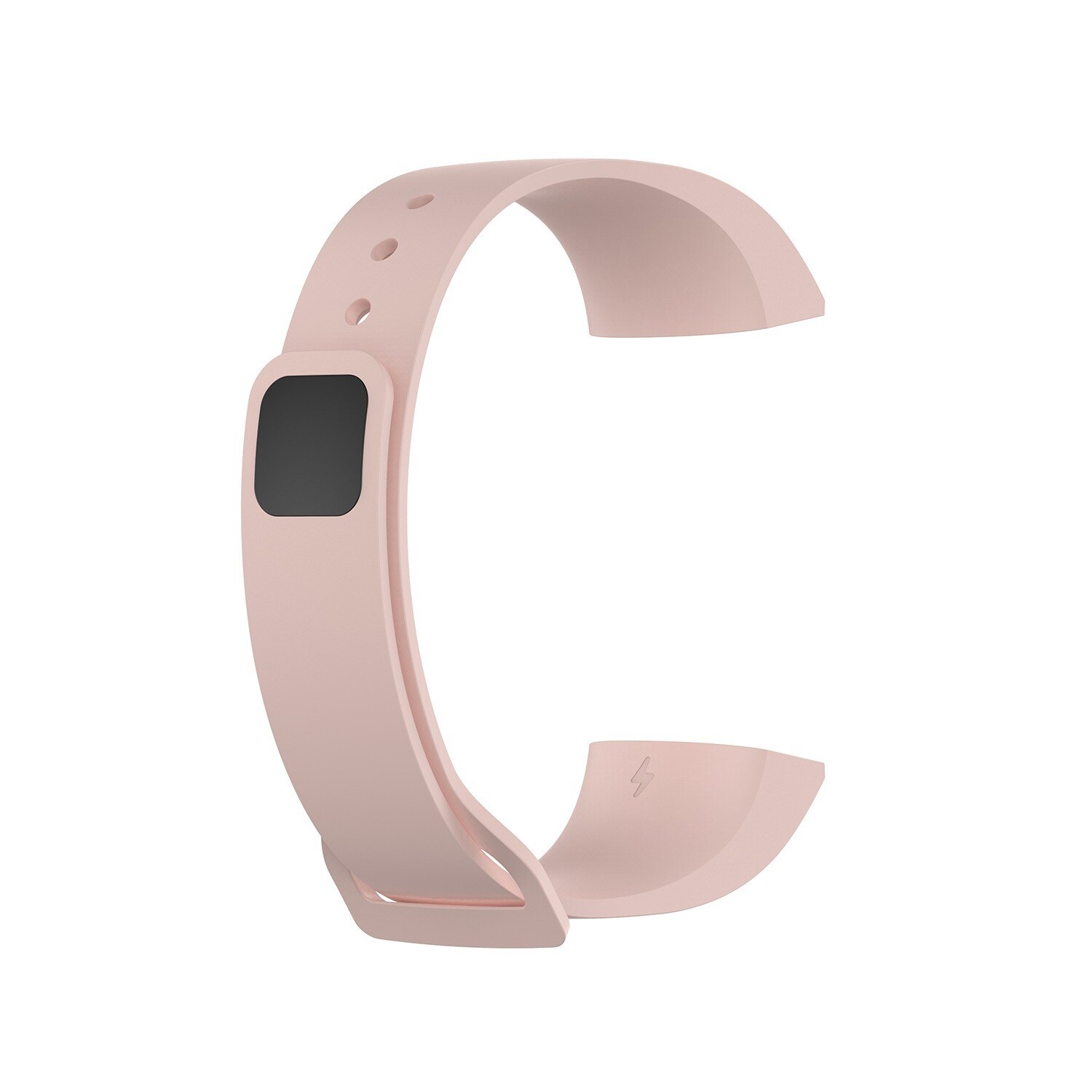 Dla Redmi bransoletka pasek zegarka dla Xiaomi Mi inteligentny zespół 4C inteligentny pasek bransoletka wymiana silikonowy zegarek nadgarstek: Soft Pink