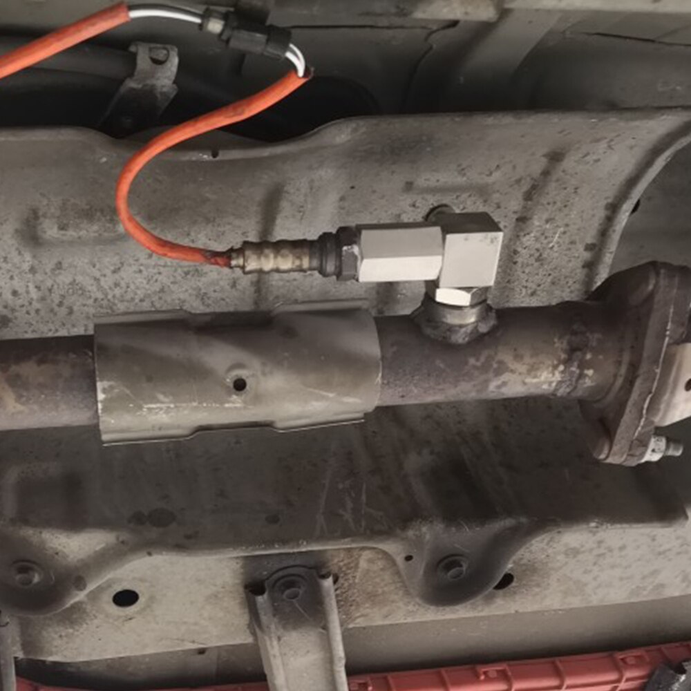 Universal O2 Oxygen Sensor Extender 90 Degree or 45 Degree 02 Bung Extension Catalytic Converter O2 Oxygen Sensor Spacer