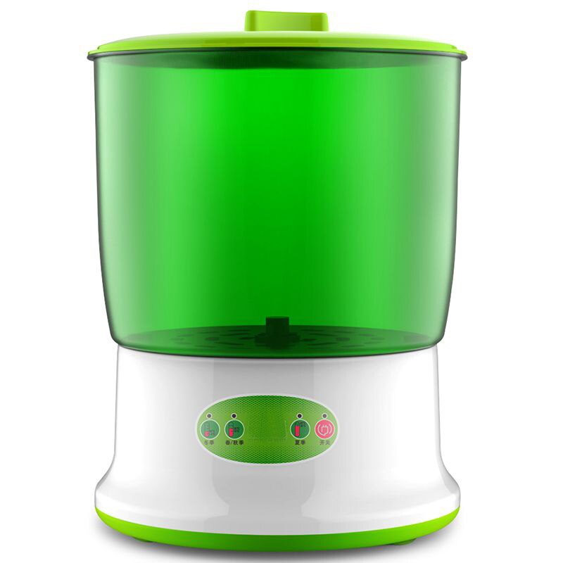 220v 110v hjemmebrug intelligens bønnespirer maskine stor kapacitet termostat grønne frø vokser automatisk bønnespiremaskine