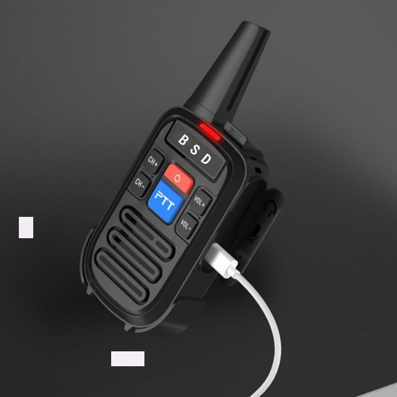 Walkie Talkie Dual Band Handheld Two Way Ham Radio Communicator HF Transceiver Amateur Handy Walkie-talkie