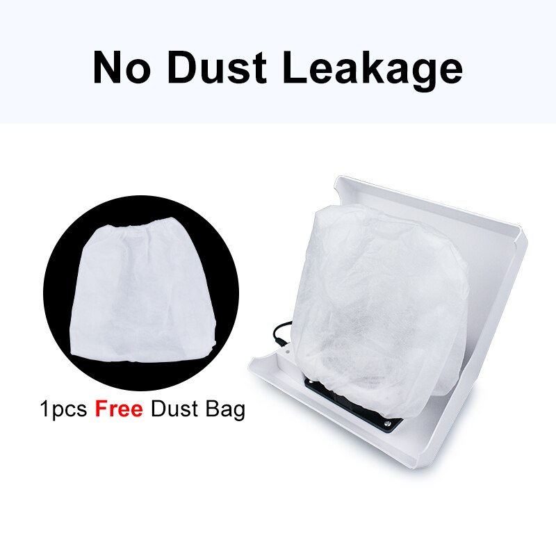 80w spik dammsugare stark sugfläkt inget dammläckage för nagelkonstsalong personligt bruk 1 gratis dammpåse nail art utrustning