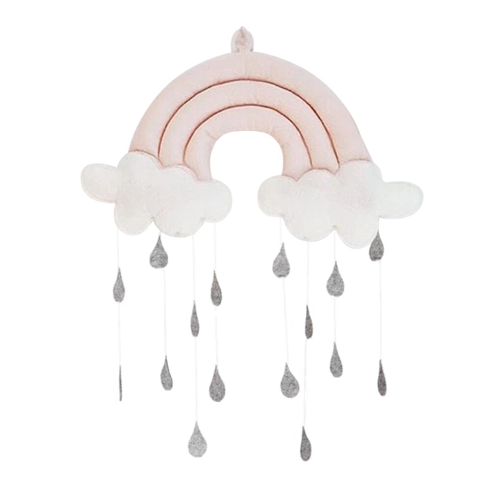 Cloud Raindrop Props Baby Wieg Stof Mobiele Opknoping Hanger Speelgoed Kamer Nursery Tent Decoratie Leuke Fotografie Accessoires