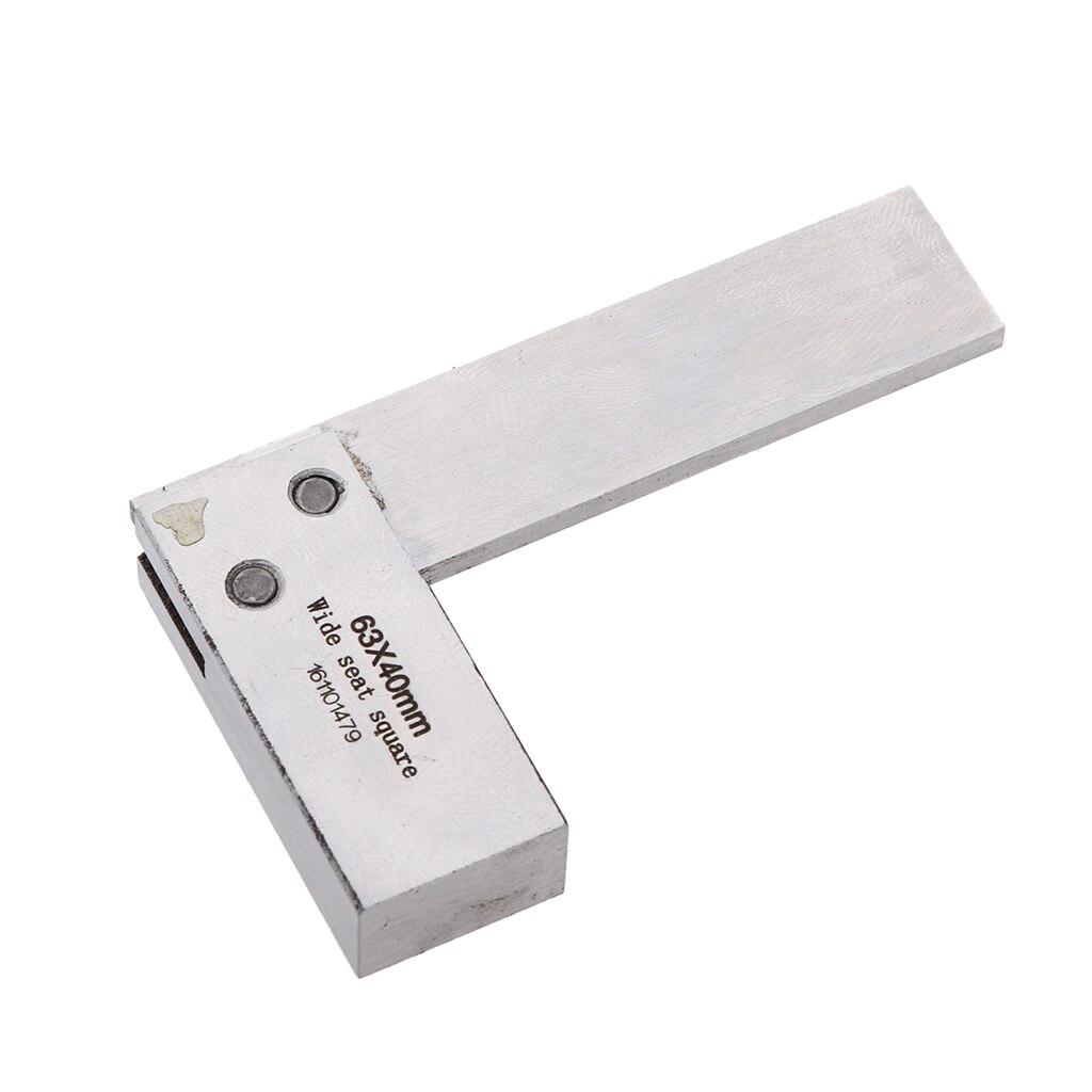 90° Degree Woodworking Tools Positioning Squares 63x40mm