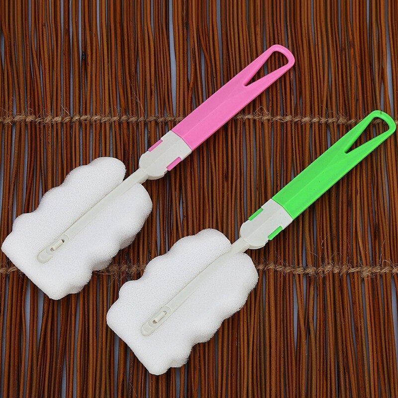 Brosse en éponge pour biberon | Brosse pour -né, alimentation de lait, brosse pour mamelon, outil de nettoyage,