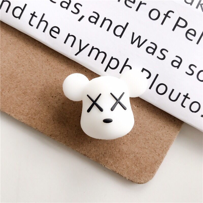 Cable Bite Protector for Iphone Cable Winder Phone Holder Accessory Cable Biters Squishy Doll Model Fruit Drink Avocado Durian: Red