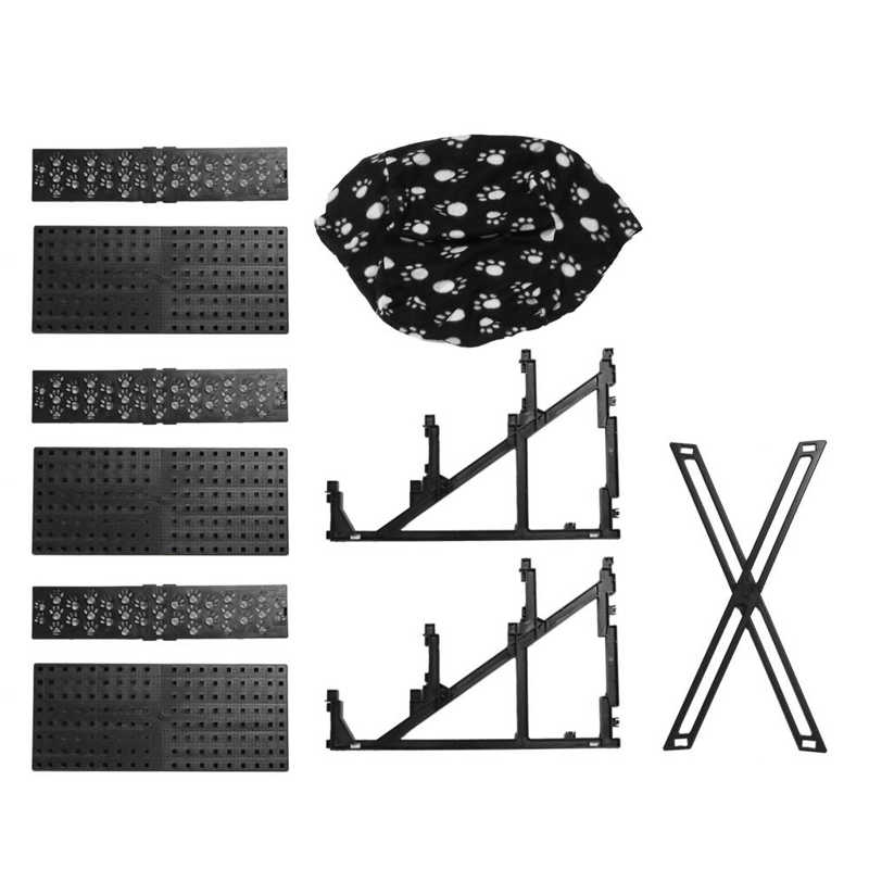 Cat Scratcher Pet Climbing Ladder 3 Tiers Portable Non Slip Removable Dog Stairs for Dogs and Cats Cats Kitten Scratcher