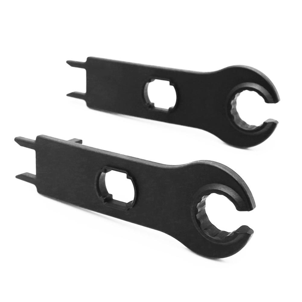 1 Pair Solar Panel Connector Disconnect Tool ABS Button Panel Connector Wrench Connector Manual Installation Wrench