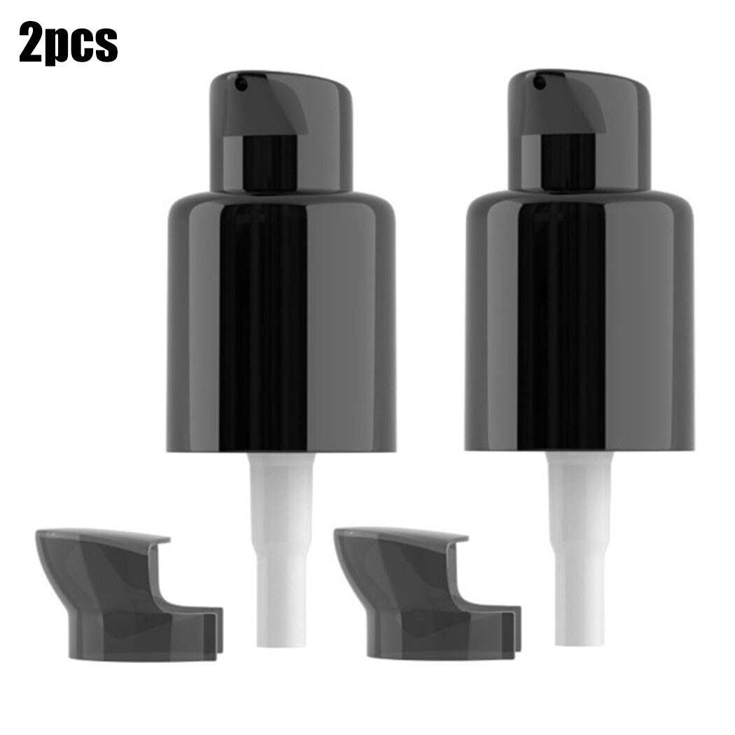 2pcs PP Plastic Pump Head Cosmetics Foundation Pump For Estee Lauder Double Wear And M.A.C Make Up 20mm Inner Diameter