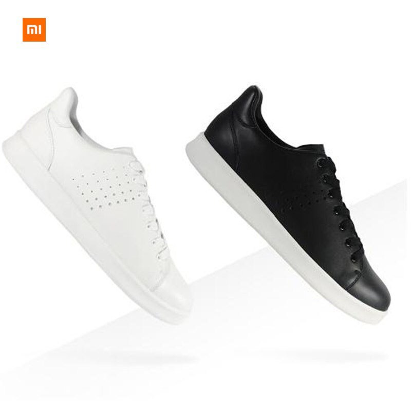 Xiaomi Original FreeTie Leather Skateboard Shoes Comfortable Anti-slip Leisure Support Xiaomi Mijia Smart Chip