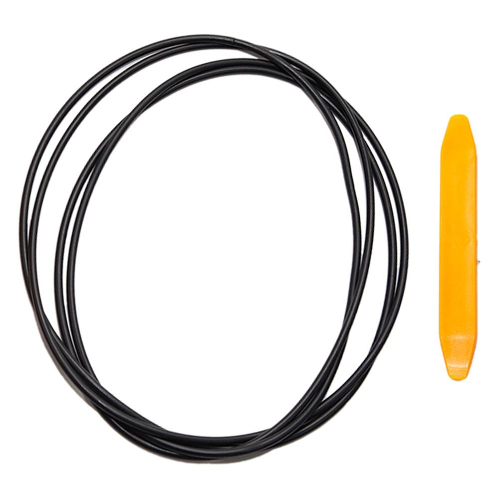 2.4M Windshield Rubber Seal Front Rear Windshield Sunroof Seal Strips Dustproof Sealing Strip For Auto Car Dashboard Windshield