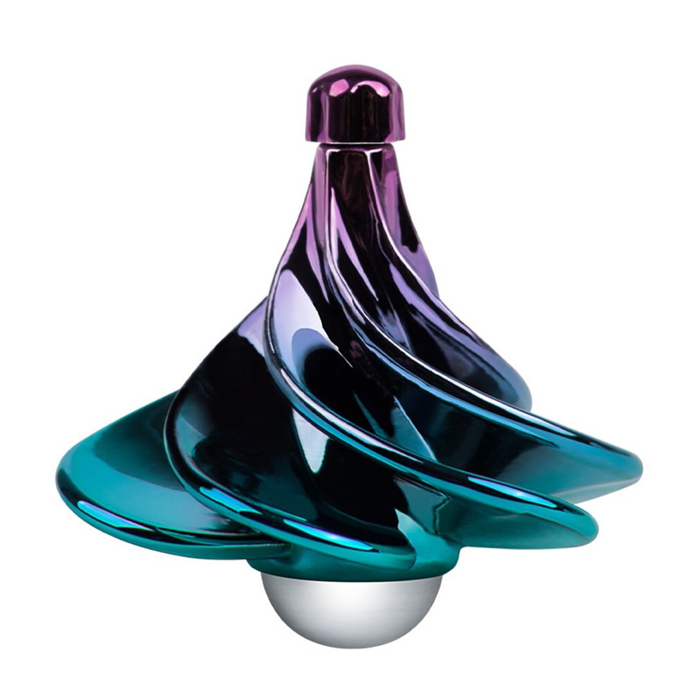 Toupie et doigt jouet roulant pour enfants vent coup tourner Fidget-Spinner éducatif pour les enfants: Colorful aurora