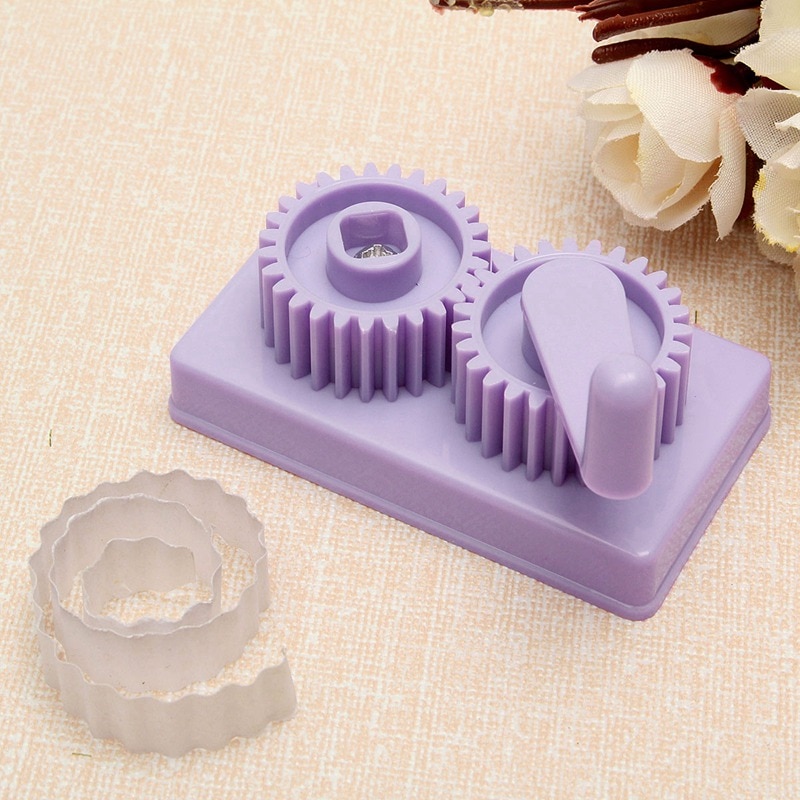 KiWarm Papier Quilling Tool Quilling Krimpen Crimper Tool Wiel voor Handmake Kaart Papier Ambachten Bloem Kunstwerk Tool Kleur Willekeurige