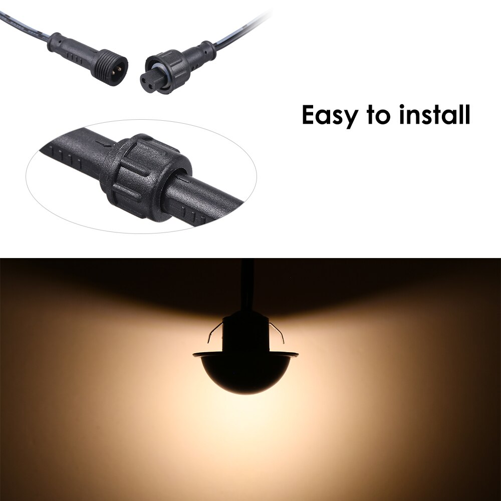 10PCS LEDs Deck Lichter Set 4W 100LM SMD5050 Einbau In-boden Unterirdischen licht IP67 Wasser Widerstand Im Freien led-strahler Garten