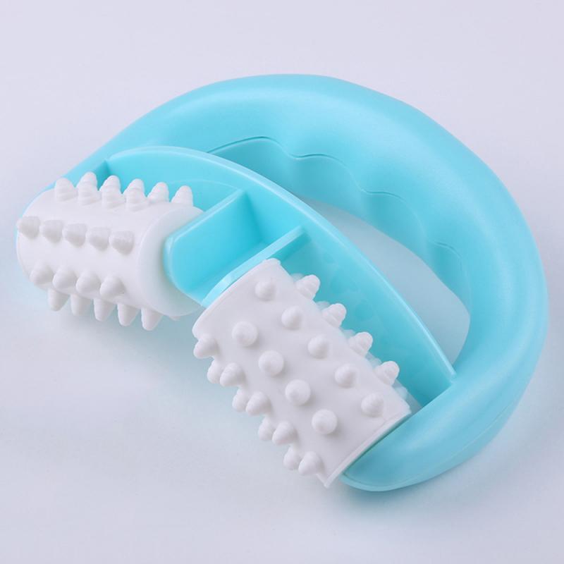 Handheld Full Body Anti Cellulite Massage Cell Roller Massager Mini Wheel Ball Foot Hand Body Neck Head Leg Back Pain Relief