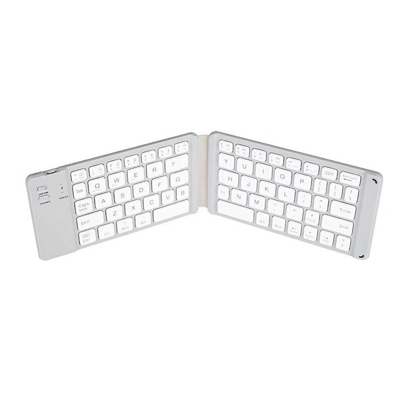 Folding touch bluetooth keyboard three-fold ultra-thin bluetooth keyboard IPad tablet keyboard