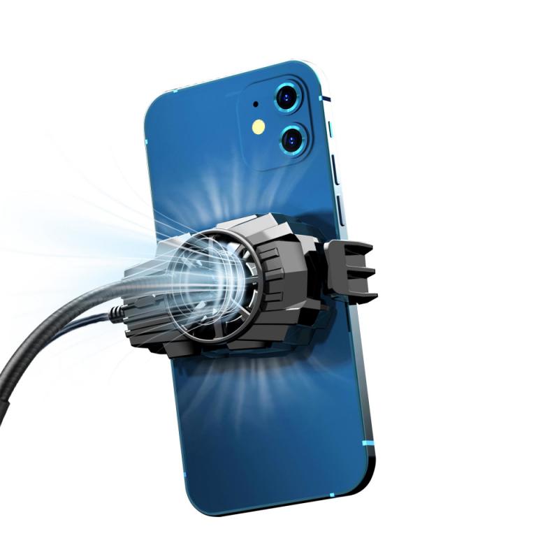 Mobile Phone Cooler Cooling Fan Gamepad Holder Bracket Fan Heat Sink Radiator For Mobile Phone And Tablet USB Charging