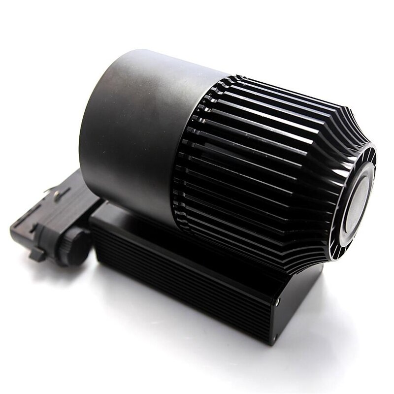 Track Verlichting Rail Lamp Spot 30W 40W 50W COB Kleding Schoenen Winkel Winkel Track Lichten LED Rail spotlight 4 draad 3 fase