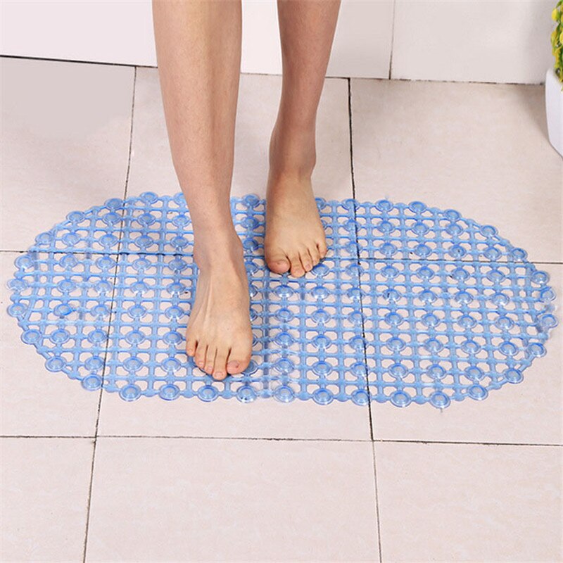 67 x 37cm badmat, badmat, tapijt, toiletmat, douchemat, doorzichtige bubbelmat, veiligheids- en antislipmat, pvc-badmat