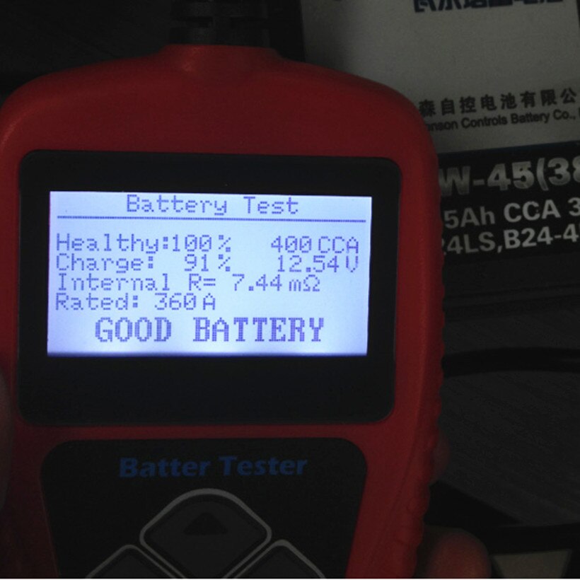 OBDIICAT BA101 Car Battery Tester 12V Digital Battery Tester Analyzer 100 2000CCA 220AH Diagnostic TOOL