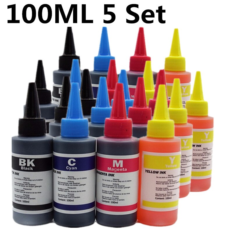 Universele Refill Dye Inkt Voor Printer Voor Herbruikbare Cartridge Voor Ciss Bulk Inkt