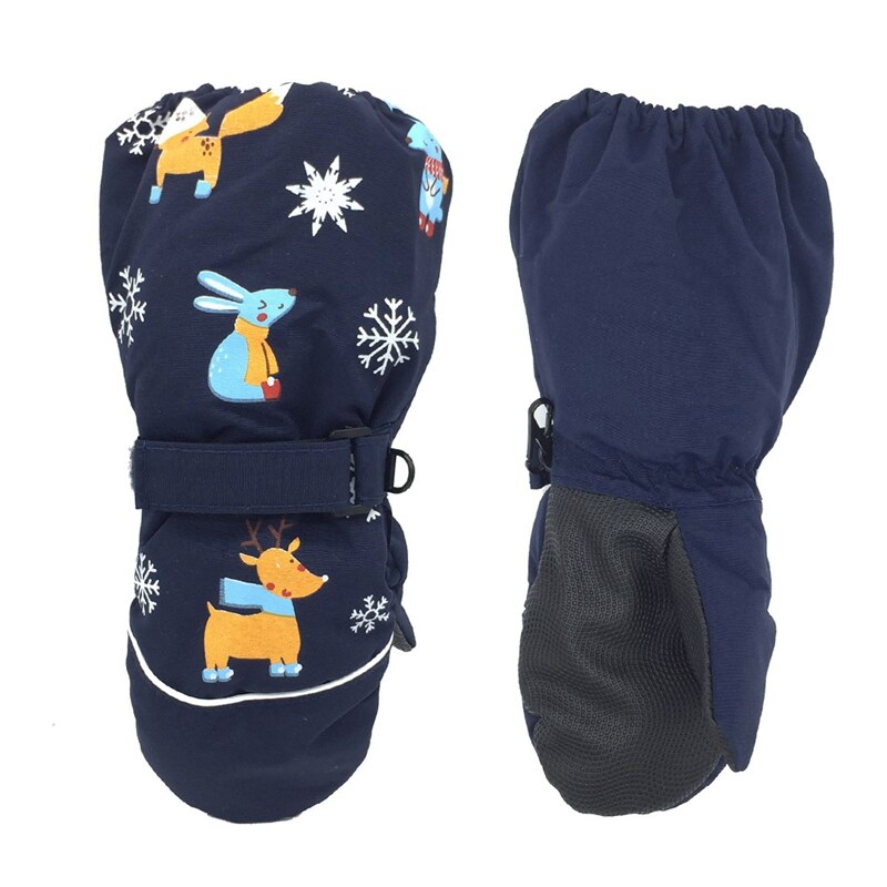 Kids Winter Handschoenen Warm Kids Ski Handschoenen Dikker Peuter Sneeuw Wanten Waterdicht Meisjes Jongens Wanten Kinderen Snowboard Handschoenen