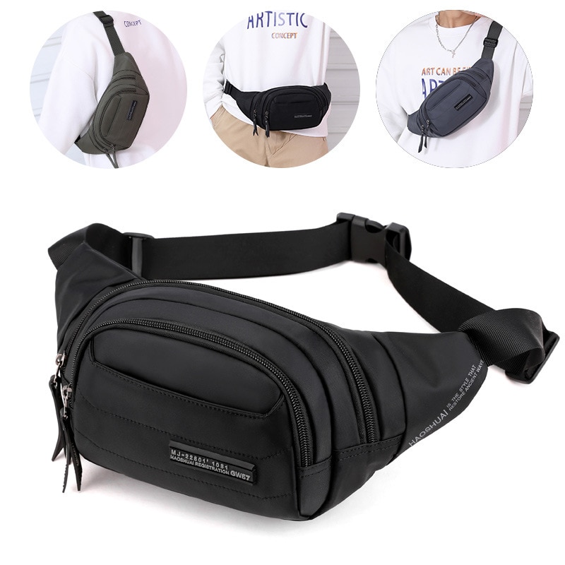 Mannen Riem Tassen Outdoor Vrouwen Borst Zak Oxford Schouder Diagonaal Packs Casual Telefoon Houder Fanny Pack Hip/Bum Zakken